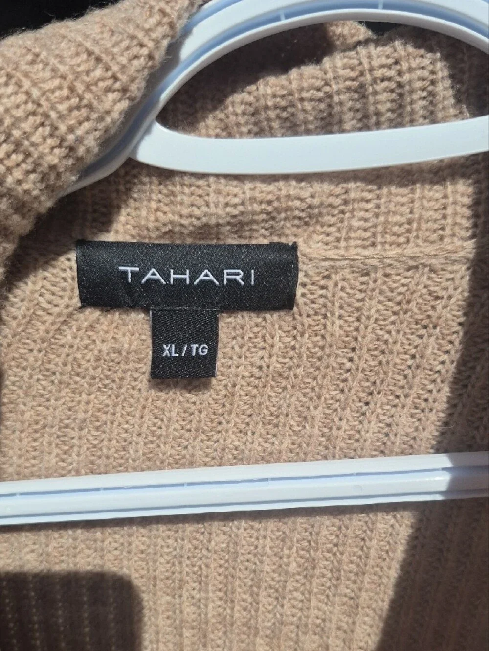 Tahari Camel Turtleneck Sweater - Picture 2 of 2